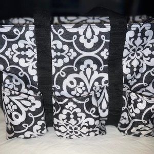Thirty One Zip Top Organizing Utility Tote